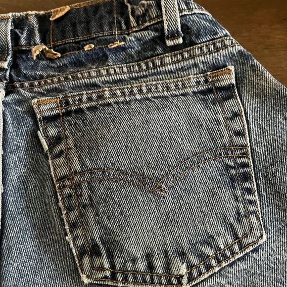 Vintage 1980s Levi’s 40560 Silver Tab Barrel Jeans Size 32x32 - Picture 5 of 11